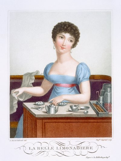 The beautiful Lemonade Maker, c.1816 by Madame G. Busset Dubruste